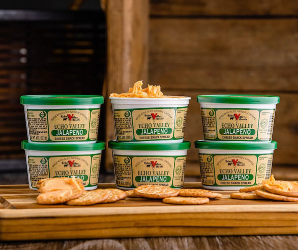 Just Spicy Enough Jalapeno Cheese Spread 6-Pack
