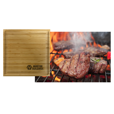 Echo Valley Steak Sampler with Morton Branded Cutting Board