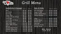 Daily Lunch Grill Menu
